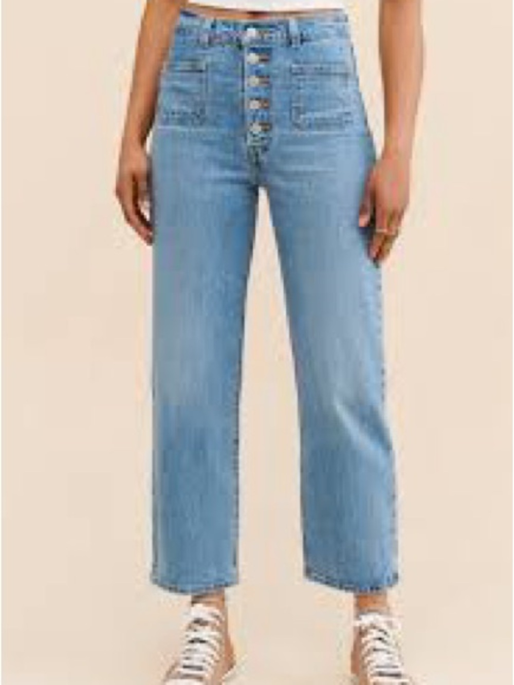 Levi's Ribcage Patch Pocket Jeans Size:26